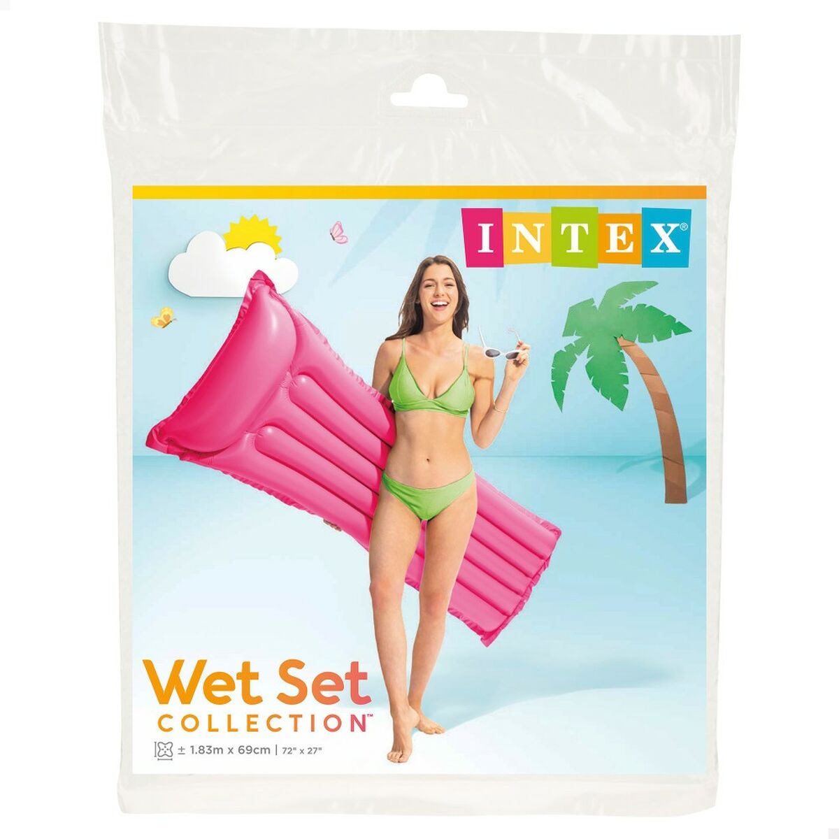 Luftmadrass Intex 183 x 69 cm (24 antal)